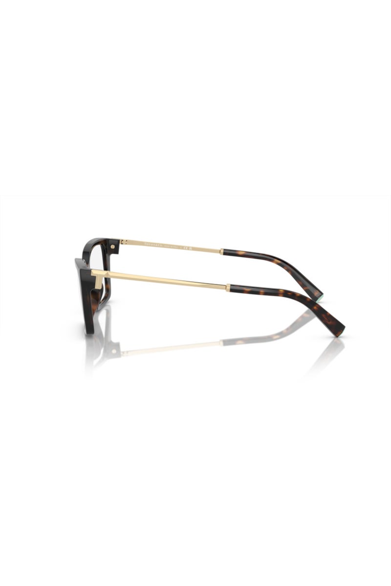 Tiffany Rectangular Eyeglasses for Women - Havana - Image 2